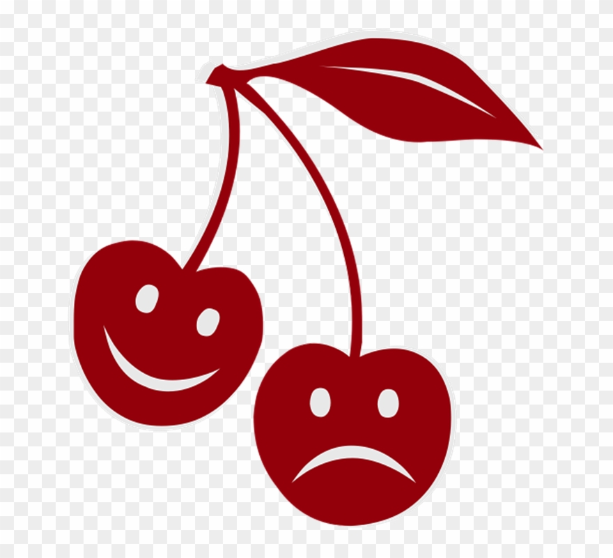 Cherry Clipart Happy - Sad Cherry - Png Download