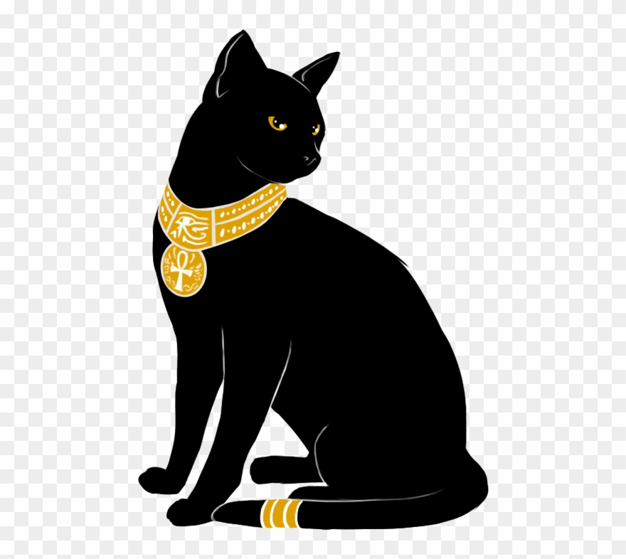 Egyptian Clipart Egypt Costume - Bastet Cat - Png Download