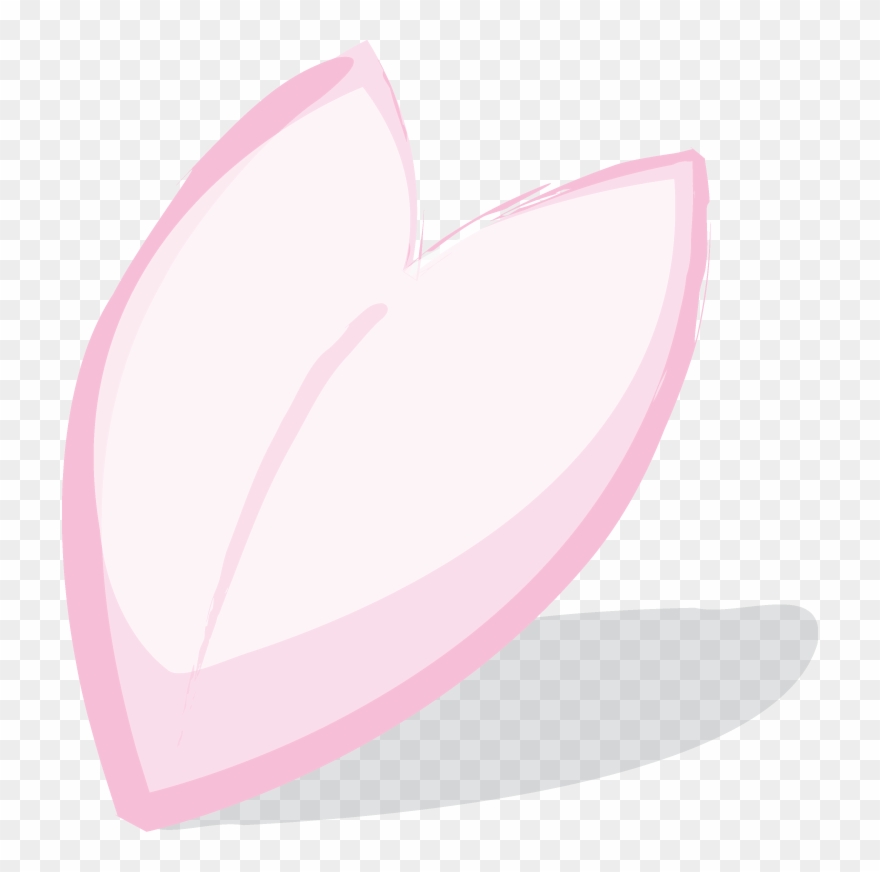 Single Cherry Blossom Petal Clipart