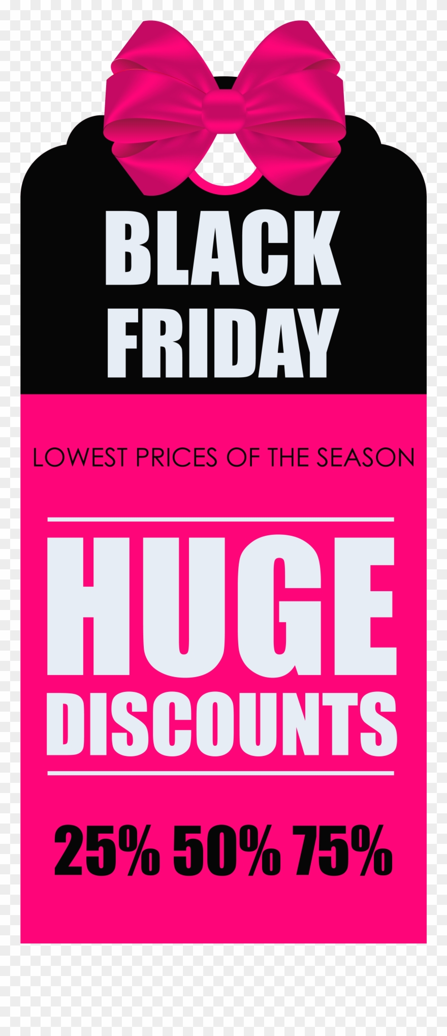 Banner Black Friday Png Clipart