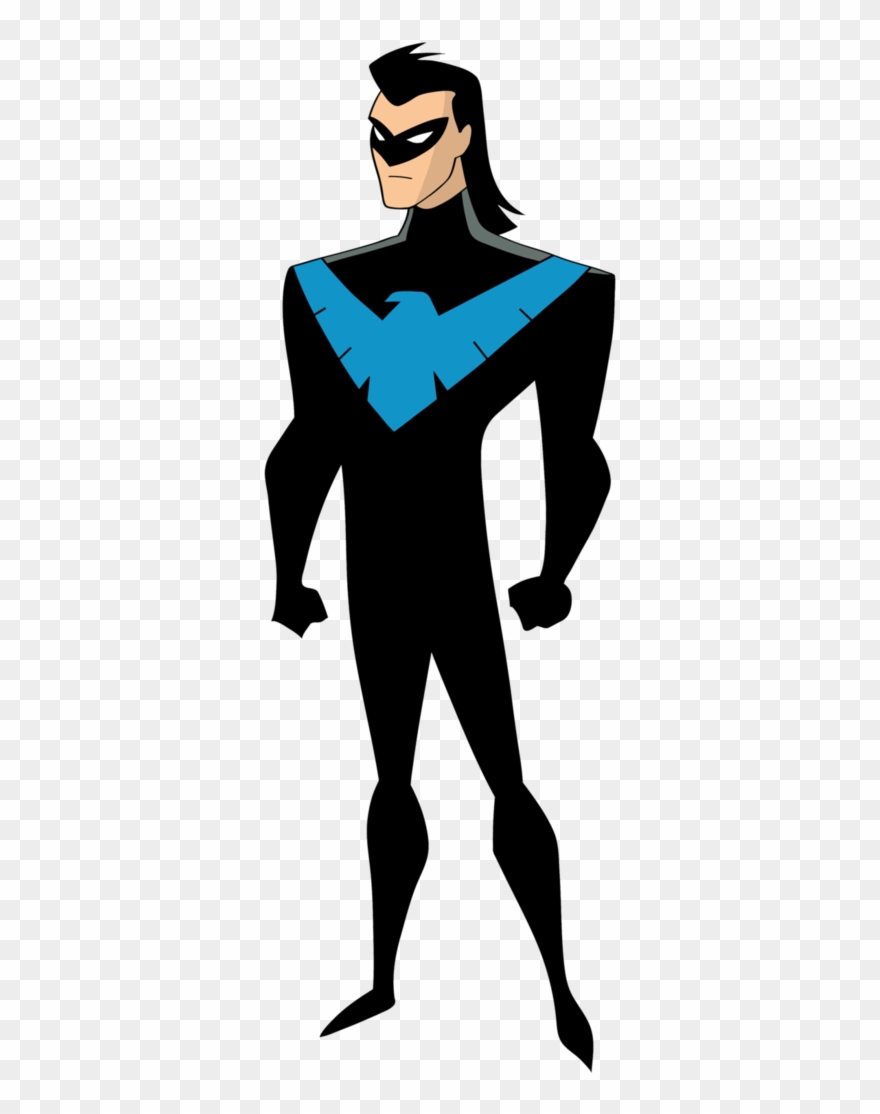 Nightwing Clipart Original - New Batman Adventures Nightwing - Png Download