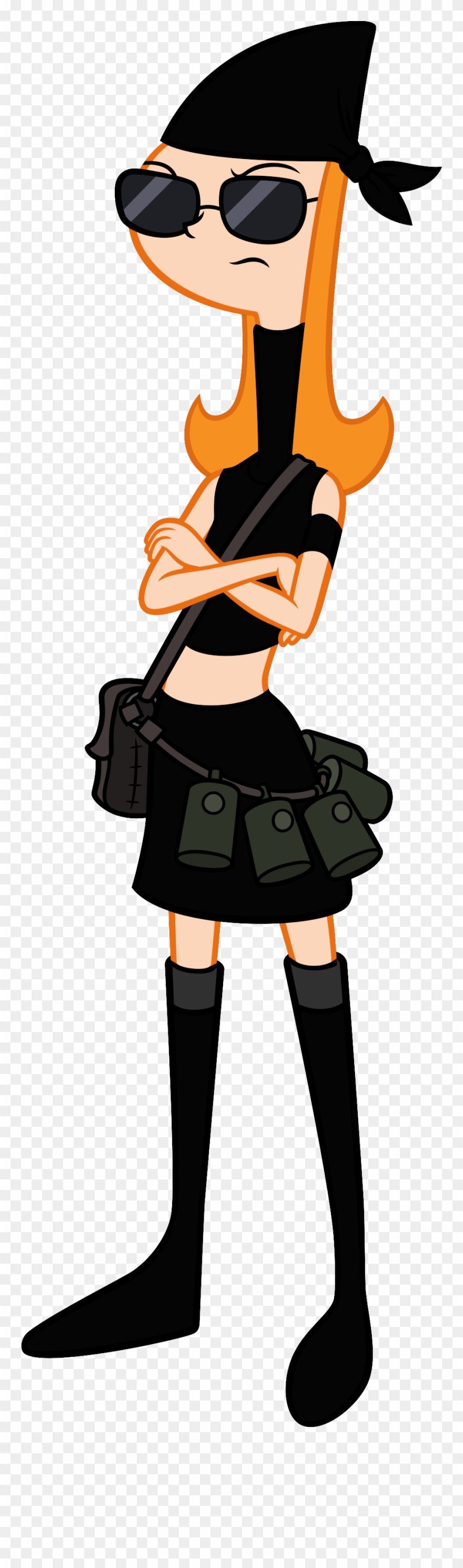 Bare Your Midriff - Ferb Across The Second Clipart