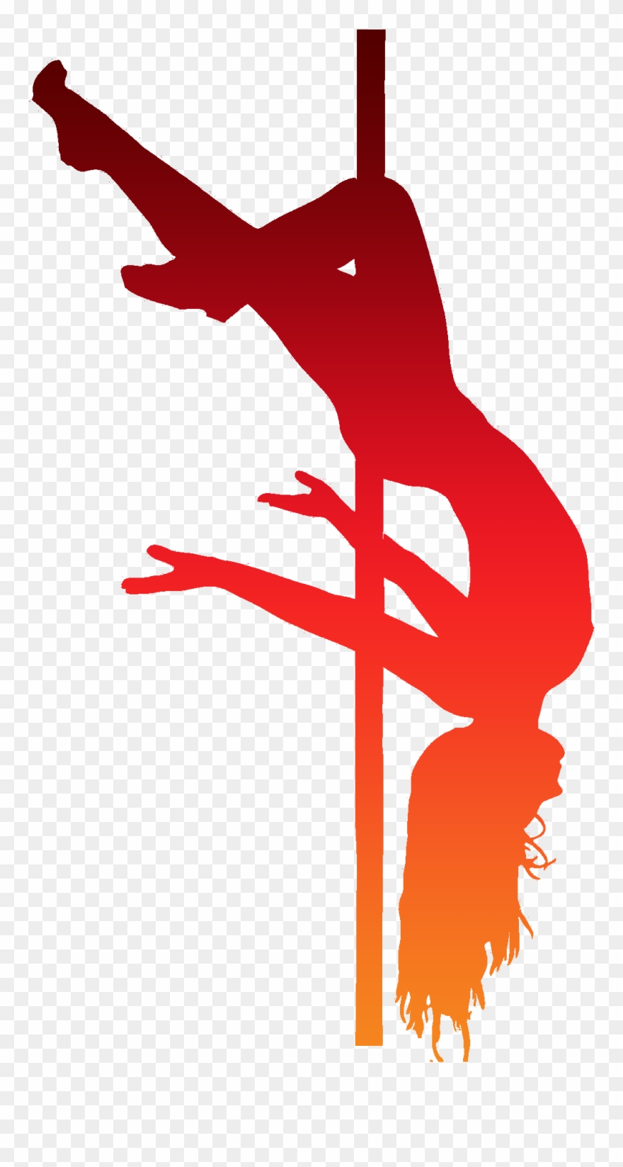 Club Aphrodite Night Club Roche - Free Stripper Poles Silhouette Clipart
