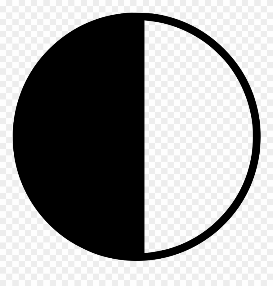 Half Pie Chart Comments - Pie Chart Clipart