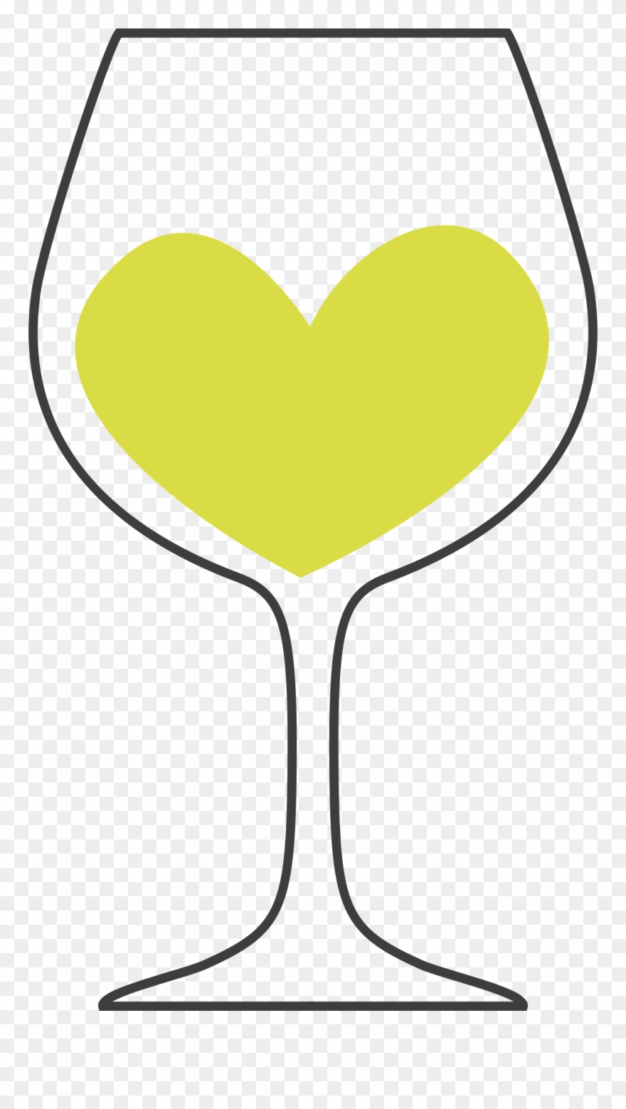 Big Image - White Wine Glass Clip Art - Png Download