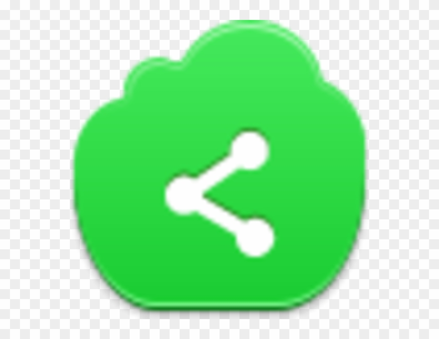 Green Share Icon Clipart