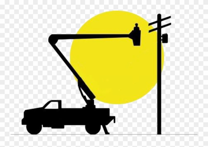 Cropped Nord Electric Logo Bucket Truck Image No - Bucket Truck Clip Art - Png Download
