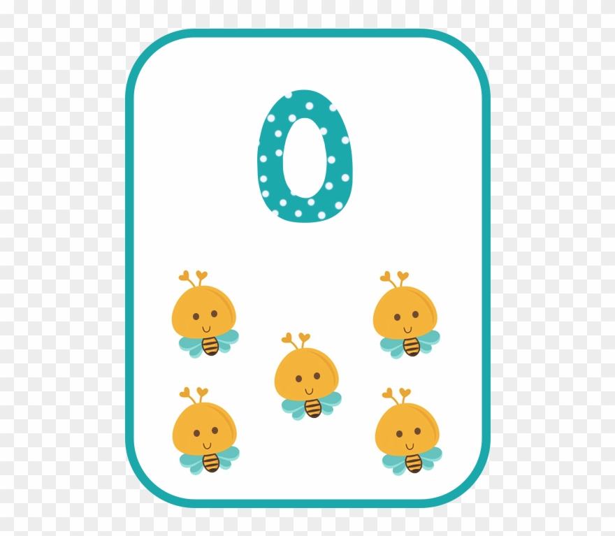 Nodee Happy Steps Arabic Numbers Flashcards These Printable - Circle Clipart