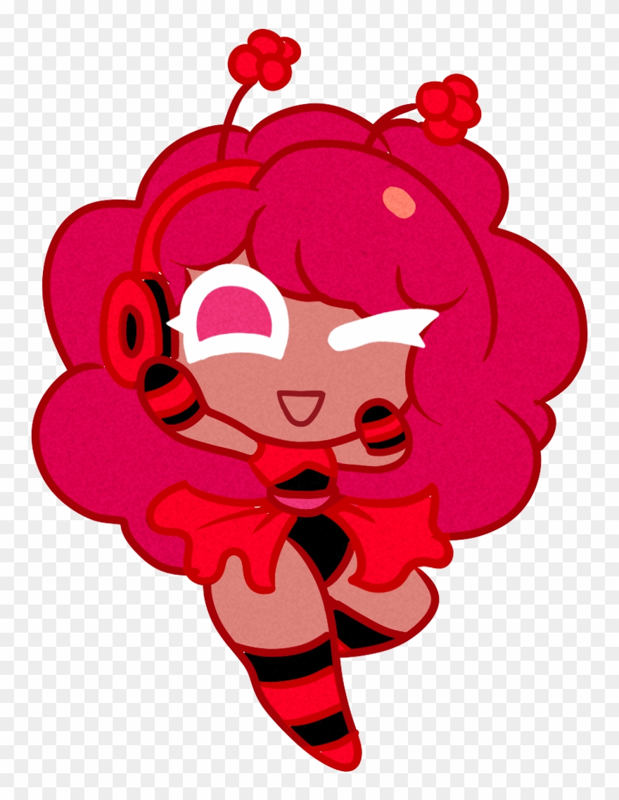 Here Is The New Girlie, Raspberry Cookie - Cookie Run Pomegranate Oc Clipart