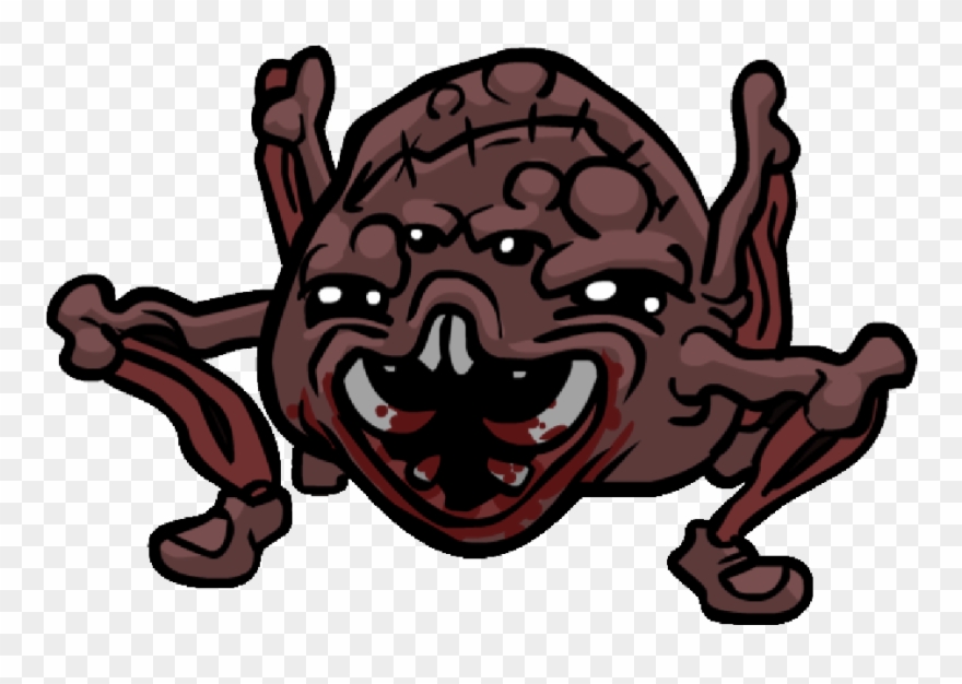Beggar Picture - Binding Of Isaac Bosses Png Clipart