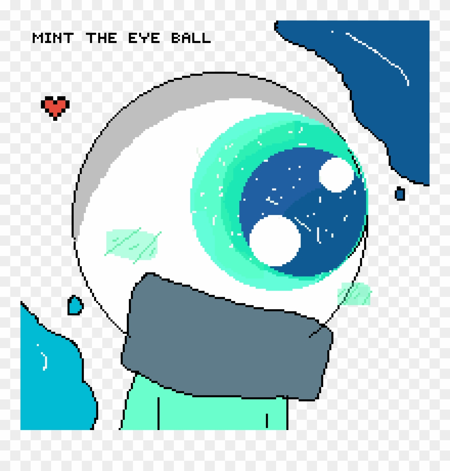 Mint The Eyeball - Circle Clipart