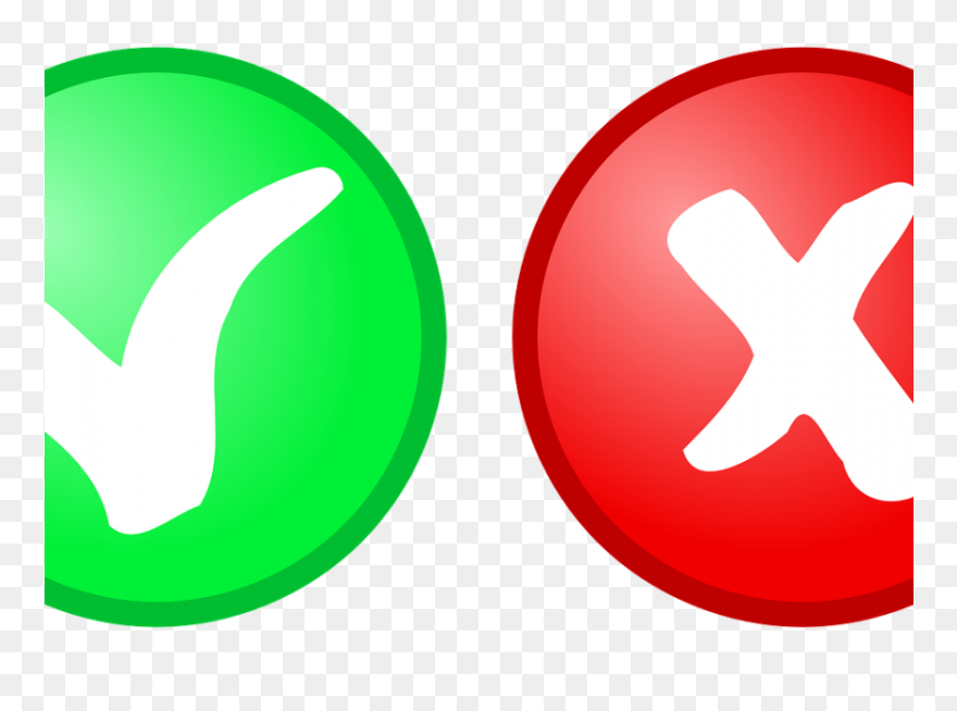 On The November Ballot - Ok Not Ok Icon Clipart