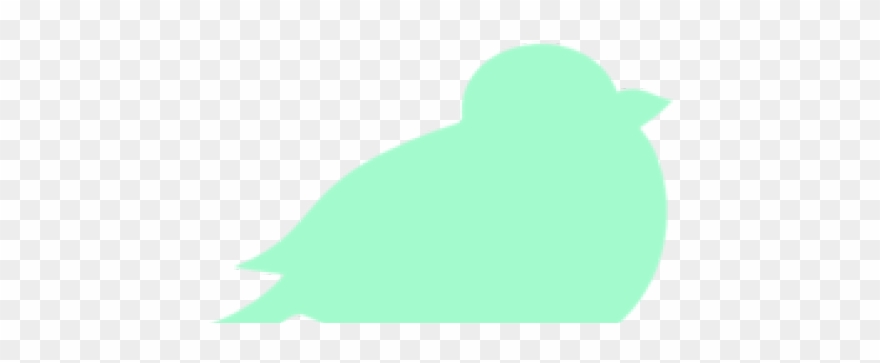 Mint Clipart Bird - Illustration - Png Download