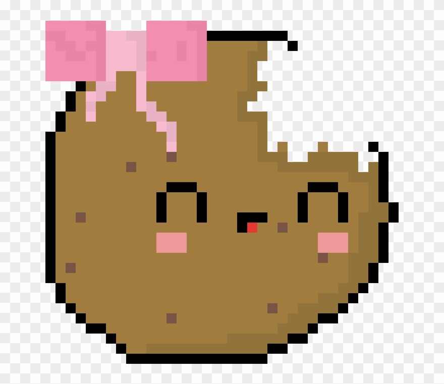 A Potato To Eat - Planet Pixel Art Png Clipart