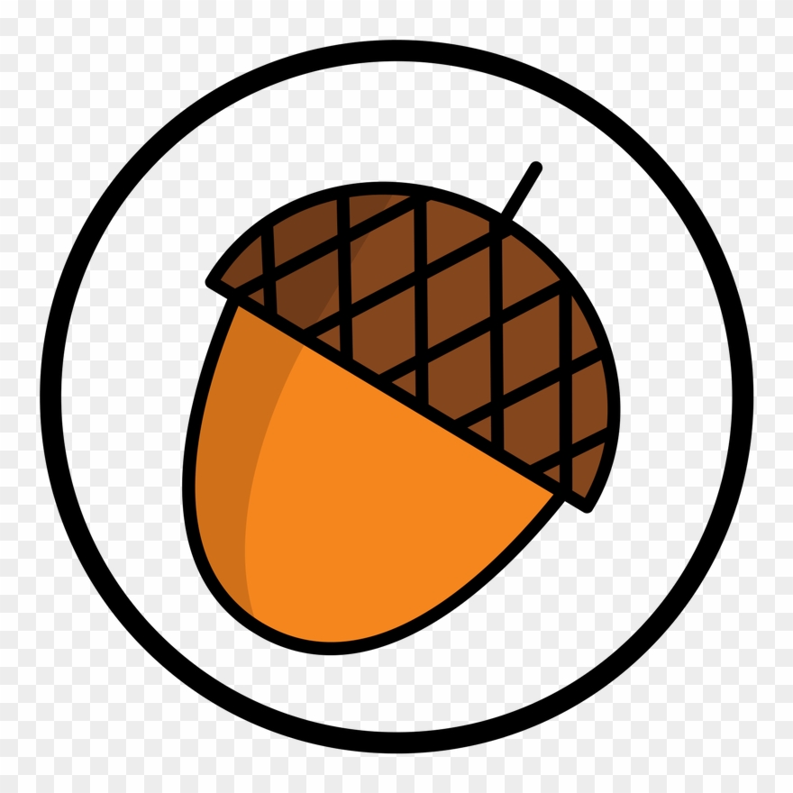 Glacier Clipart Fjord - Nut Sticker - Png Download