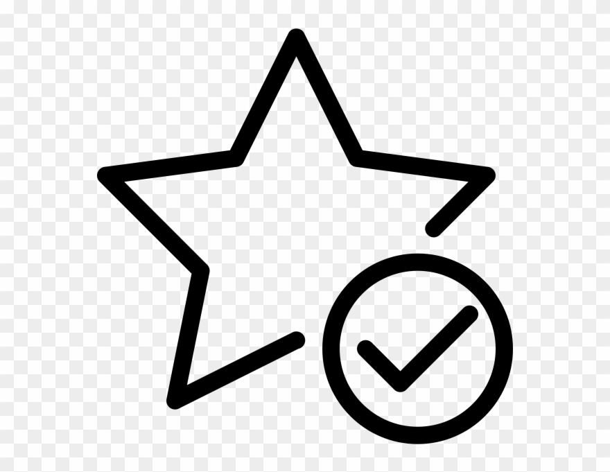 Best For Family - Estrela Branca Em Png Clipart