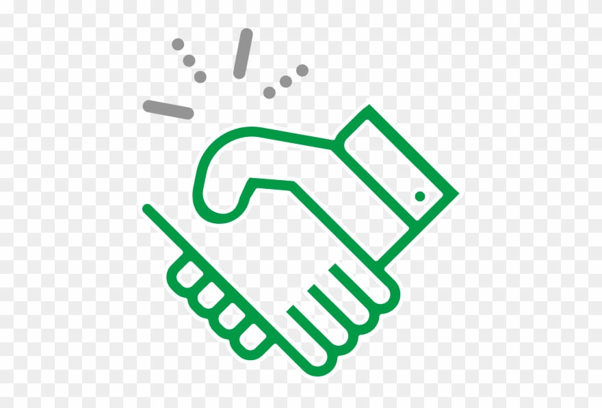 Spend More Time With Your Customers - Trade Hands Logo Clipart