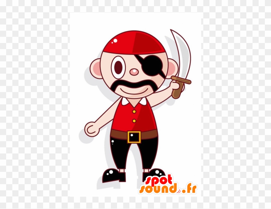 Mustache Clipart Pirate - 2 New Spotsound Masot Yuru-charas Of Brown And Green - Png Download