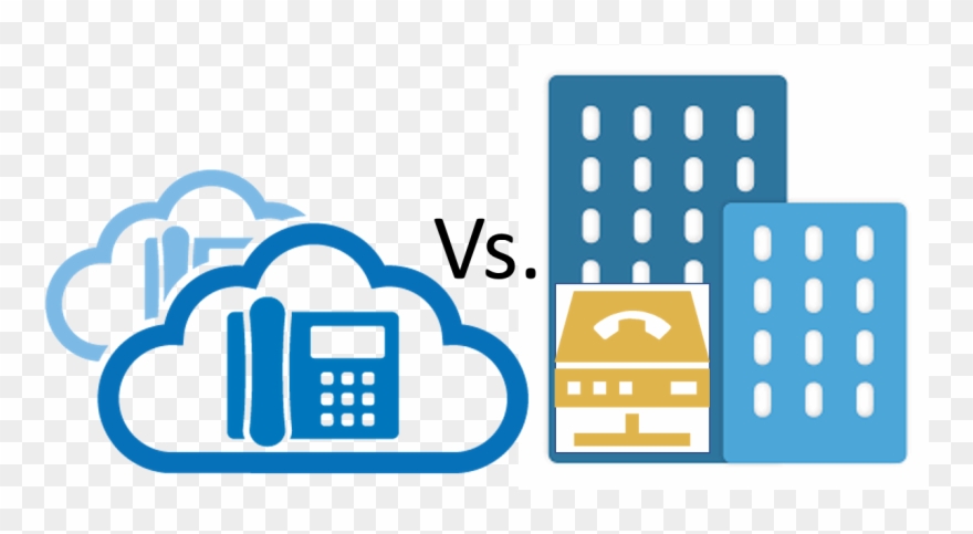 Hosted Vs Cpe Clipart