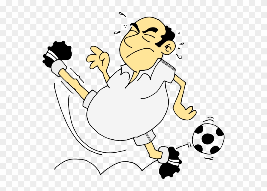 Can T Play Soccer Clipart