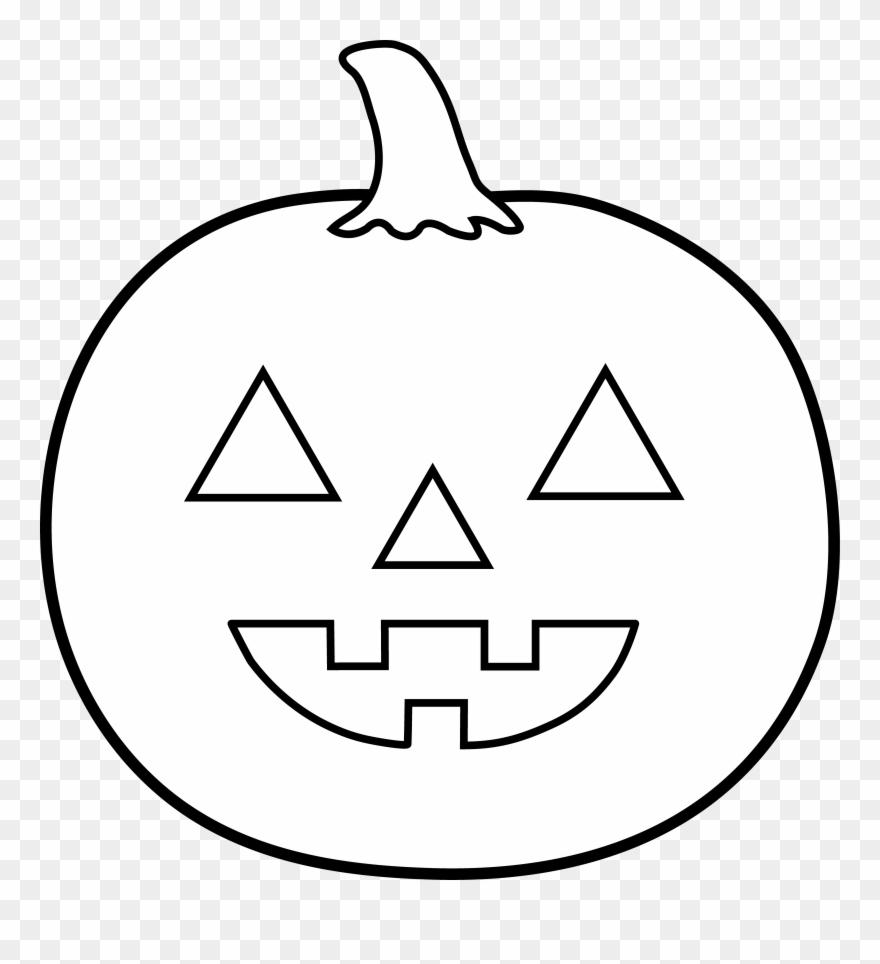 Jack O Lantern Black And White Jack Lantern Clipart - Black And White Jack O Lantern - Png Download