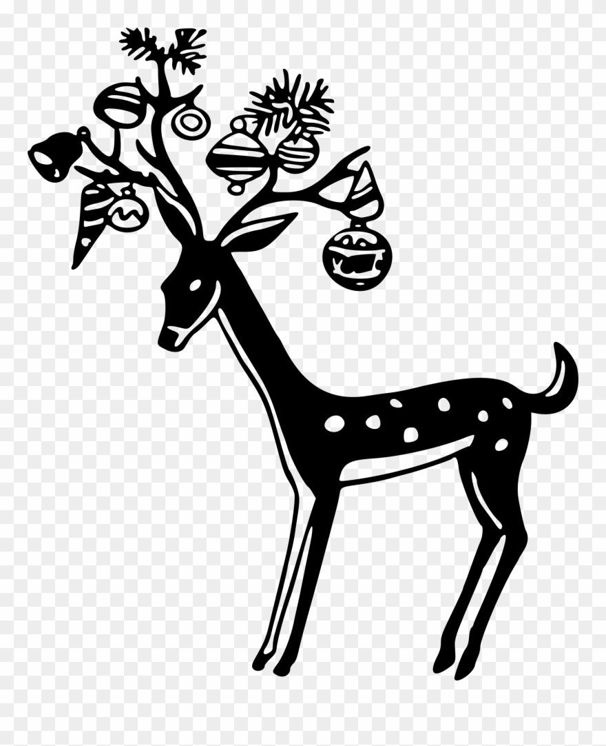 Big Image - Reindeer Clipart