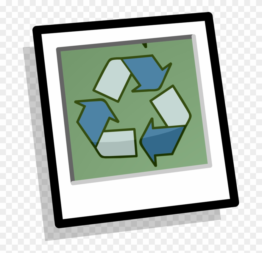 Recycle Decal Background Icon - Icon Clipart