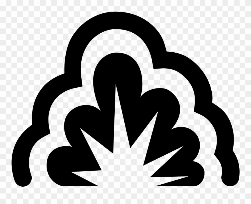 Smoke Cloud Vector Png - Icone Fumée Clipart