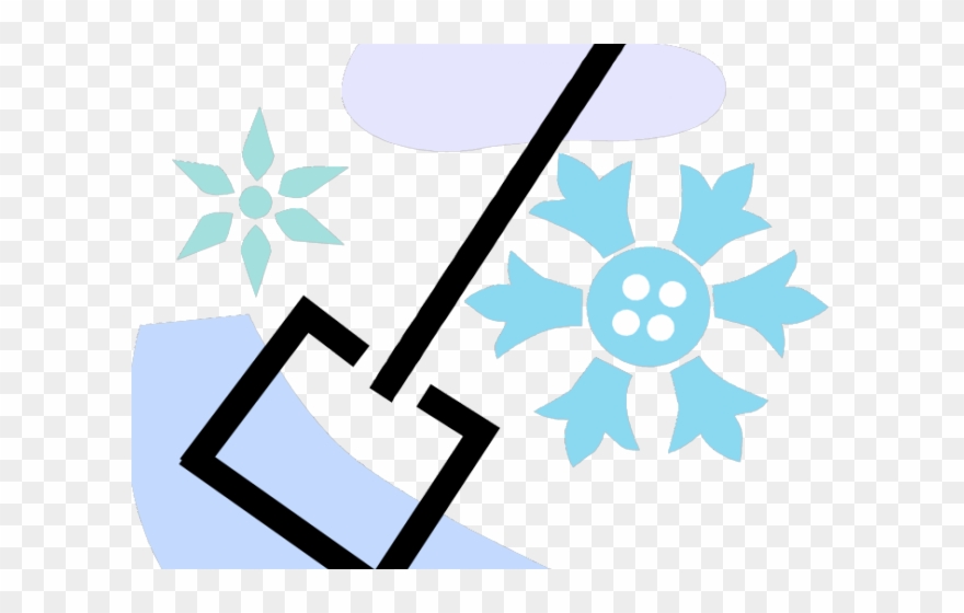 Shovel Clipart Snow Plough - Snow - Png Download