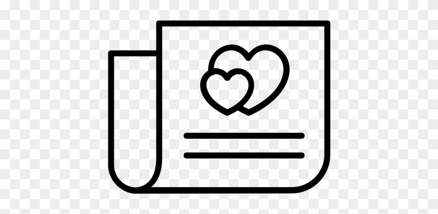 Valentines Day Rubber Stamp - Drawing Clipart