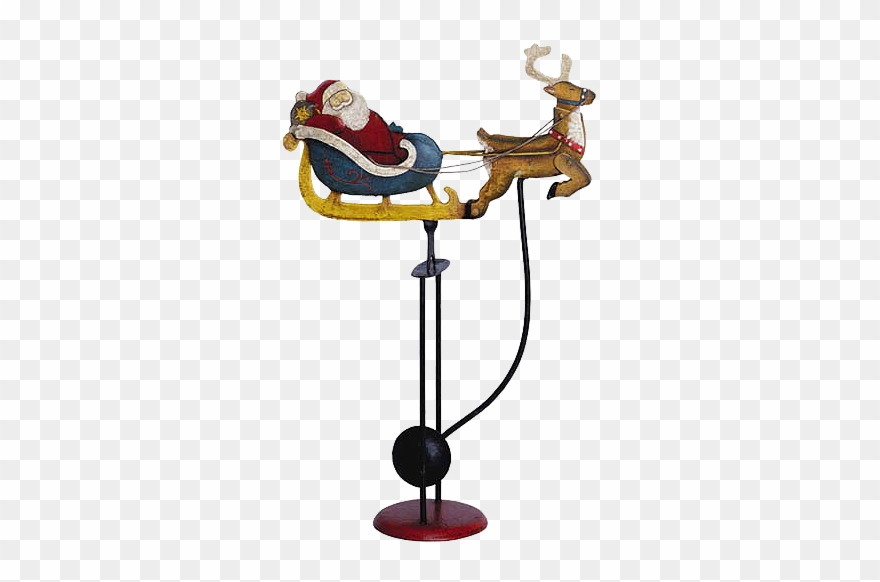 Authentic Models Unruhe "santa Sleigh" - Balancing Toys Clipart