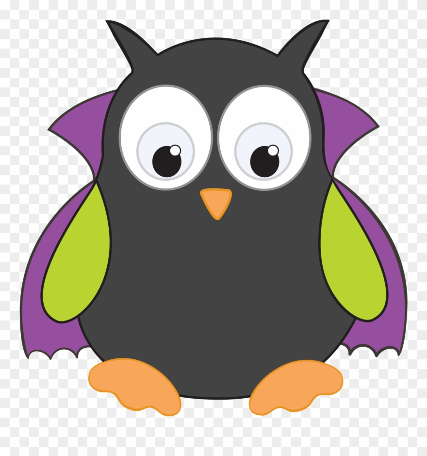 Photo By @daniellemoraesfalcao - Hibou Halloween Clipart - Png Download