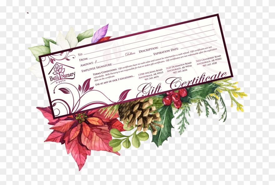 Gift Certificate - - Canadian Thanksgiving Clipart