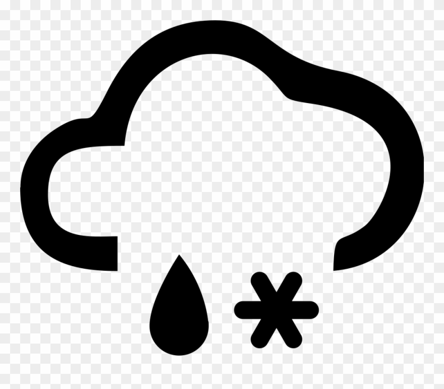 Png File - Rain And Snow Mixed Clipart