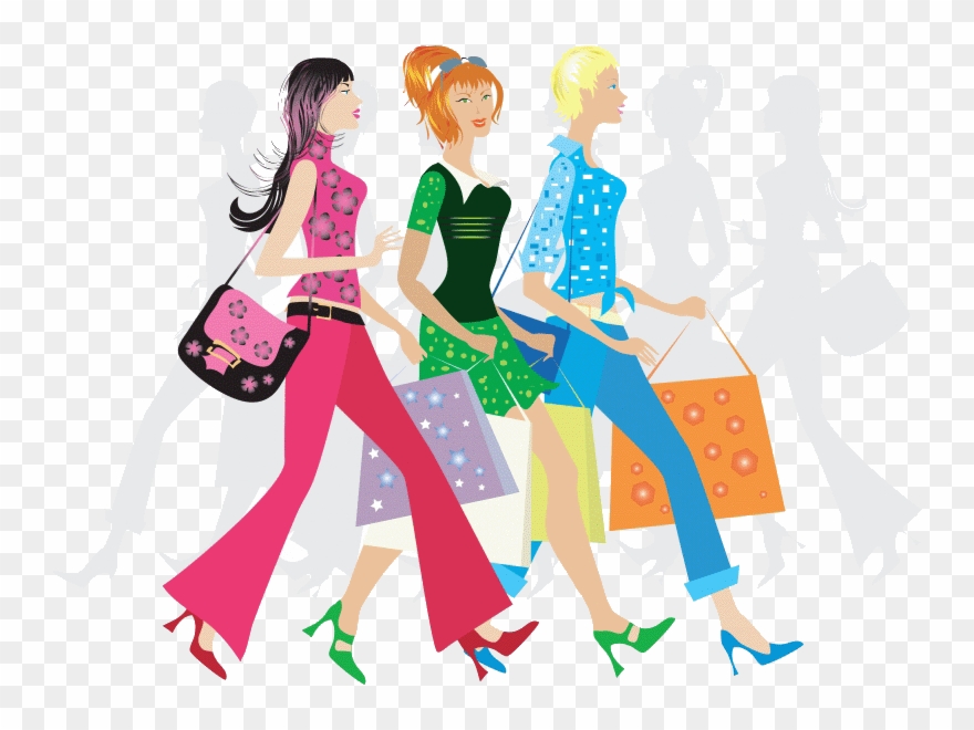 Montar A Caballo - Girls Day Out Clipart - Png Download