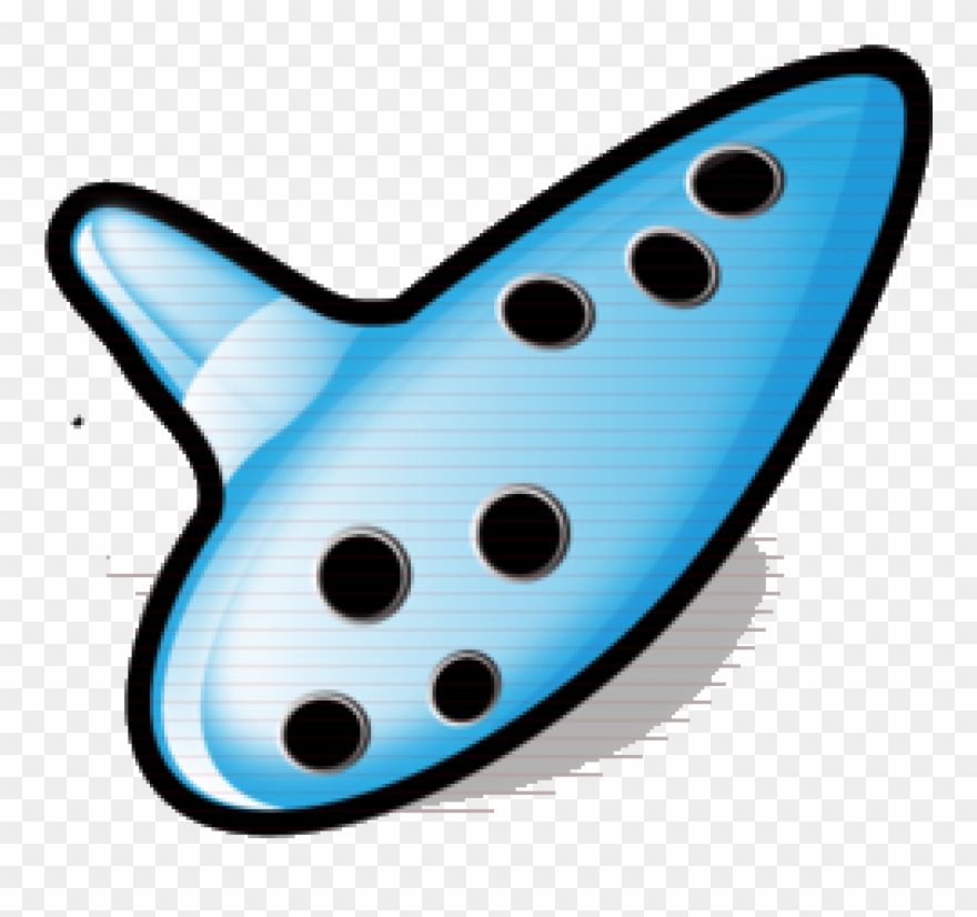 12 Hole Ocarina Music - Ocarina Icon Clipart