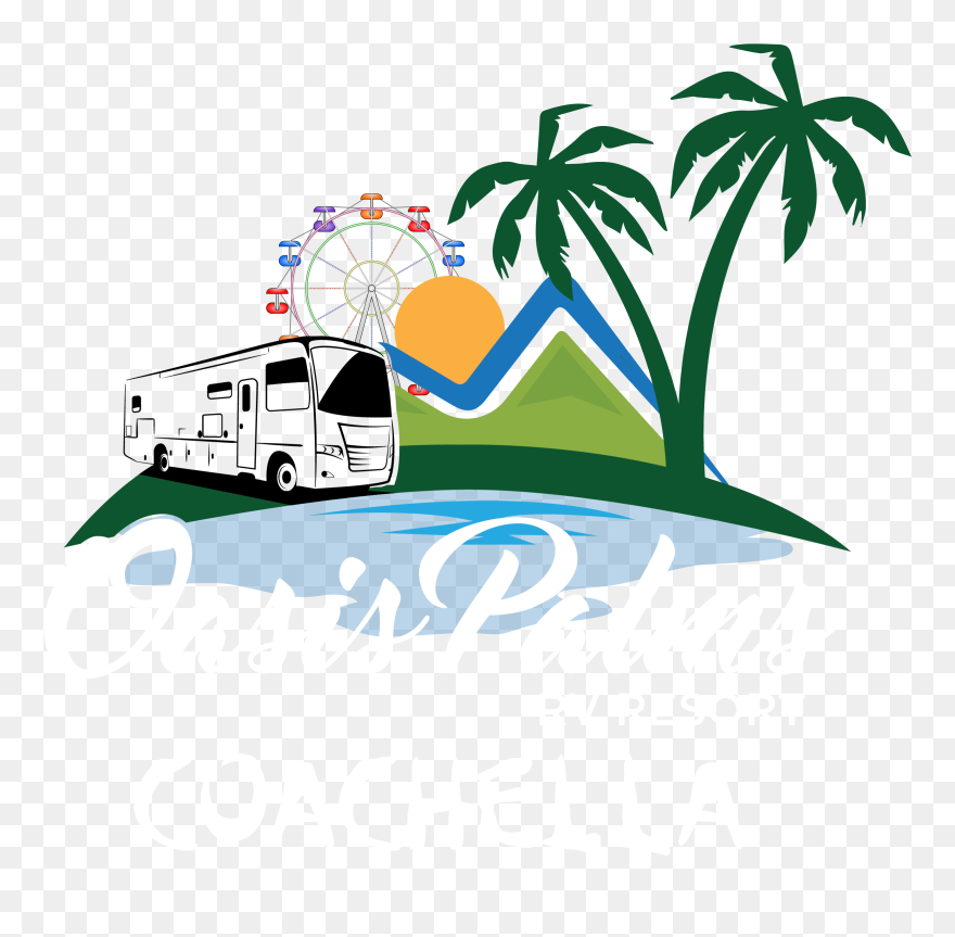 Stagecoach Camping At Oasis Palms Rv Resort - Coachella Png Clipart