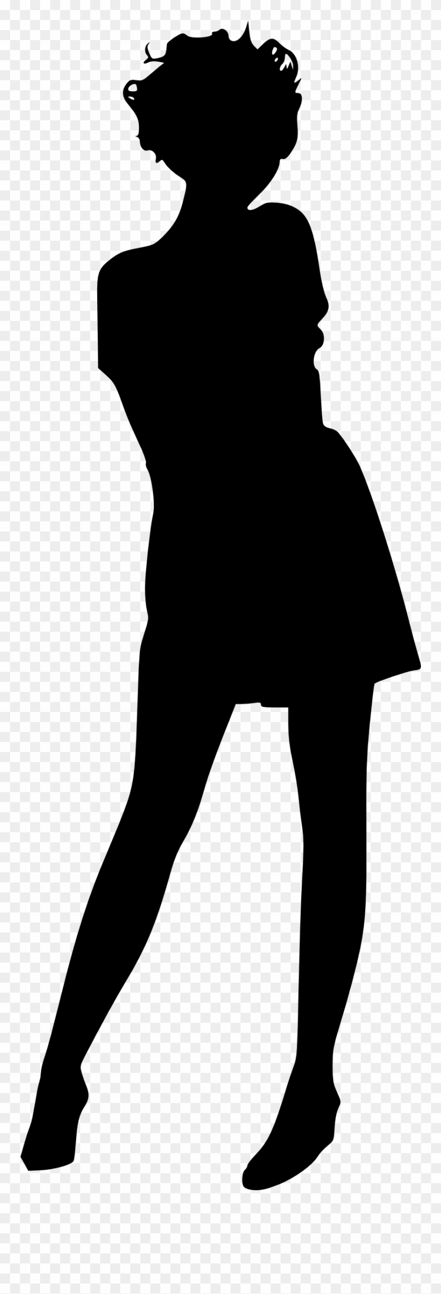 Free Download - Human Silhouette Taking Shower Clipart