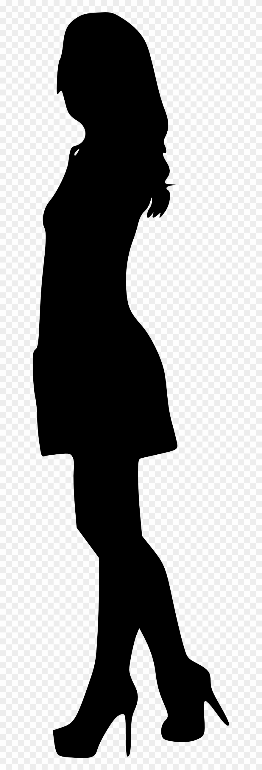 Free Download - Woman Silhouette Png Clipart