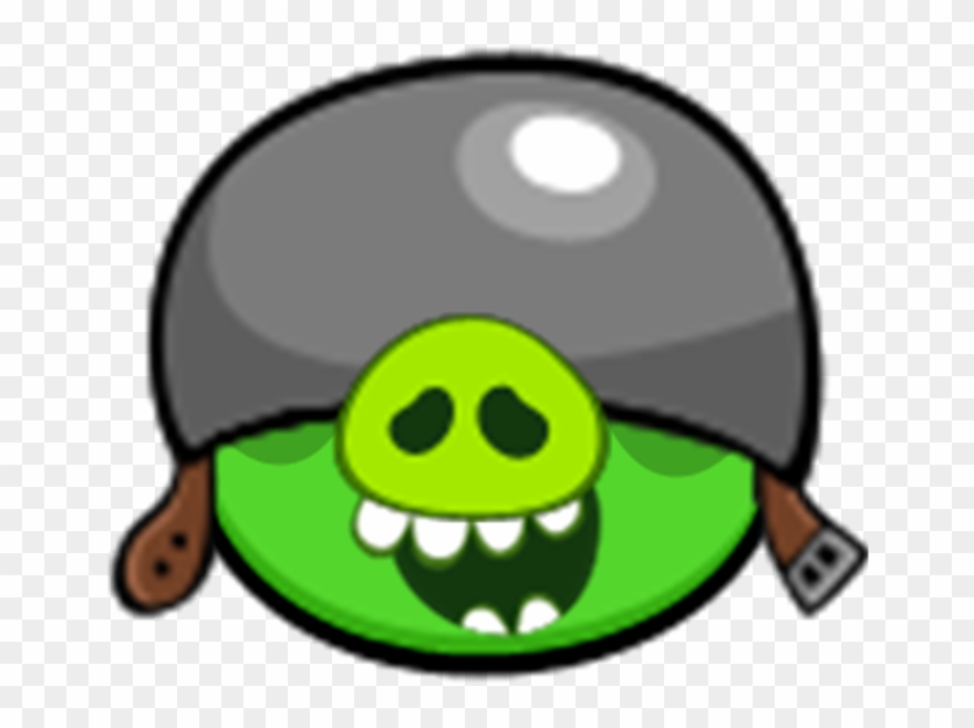 Corporal Pig 2 - Angry Birds Pigs Vector Clipart