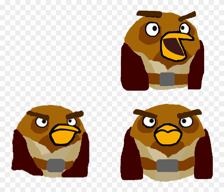 Mace Windu Lineup - Angry Birds Star Wars Clipart