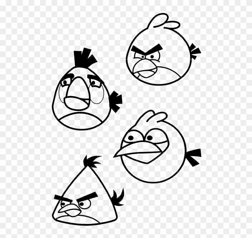 Bird Blue Jay Coloring Pages - Clip Art - Png Download