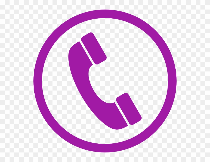 Purple Phone Icon Png Clipart