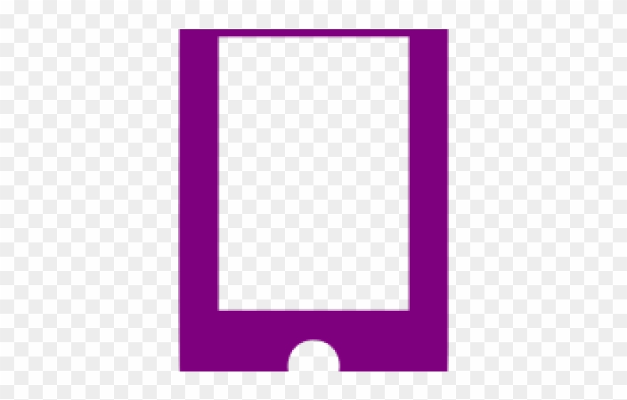 Phone Icons Purple - Ipod Clipart