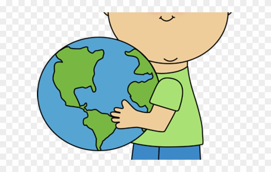 Hug Clipart The Earth - Children Social Studies Clipart - Png Download