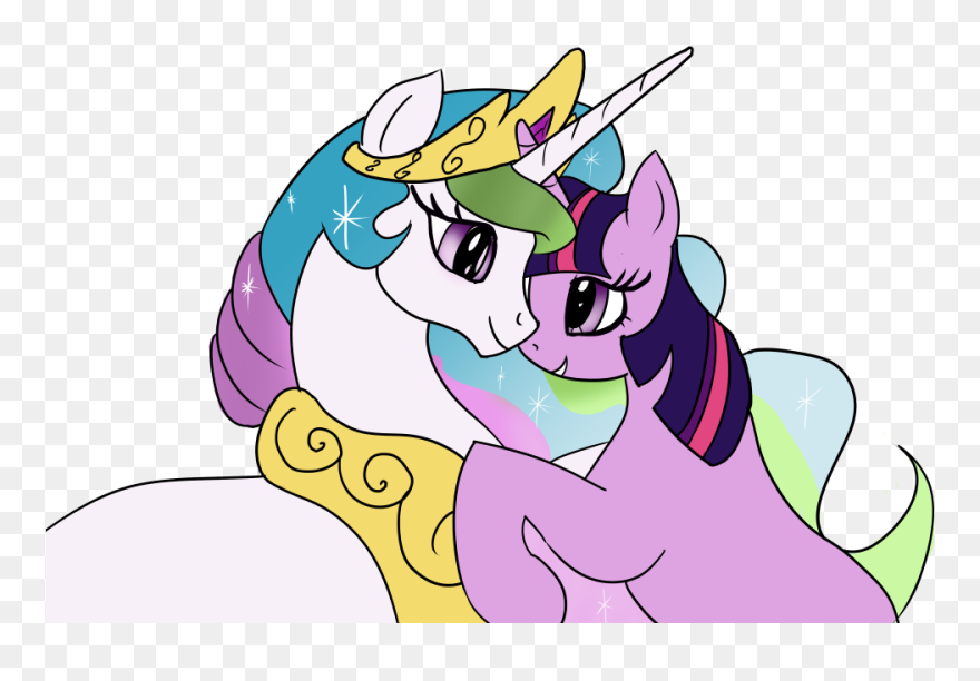 Hug Clipart Transparent - Princess Celestia - Png Download