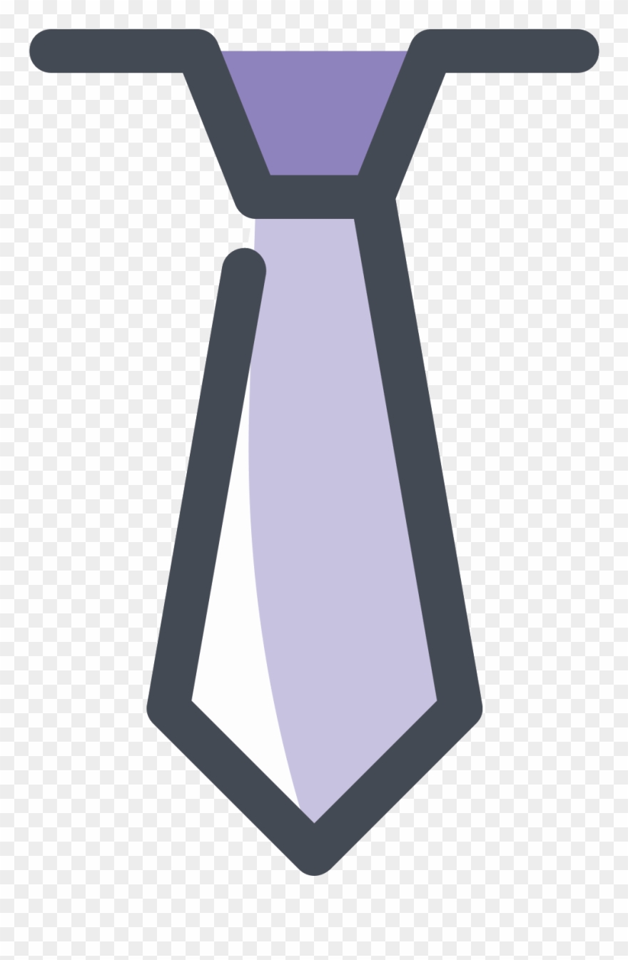 A Tie Is A Fabric That Goes Around Your Neck And Then - Necktie Clipart