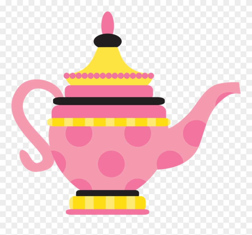 Disney Princess, Fabric Origami, Alice In Wonderland - Teapot Clipart Transparent Png