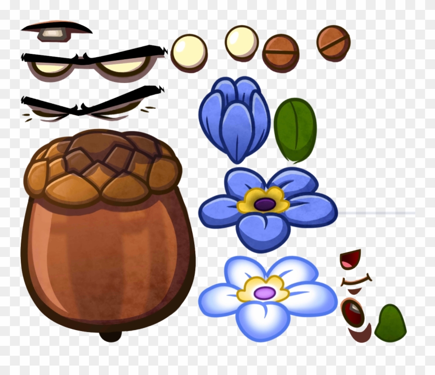 Second Lily Pad Textures - Pvz Heroes Forget Me Nuts Clipart