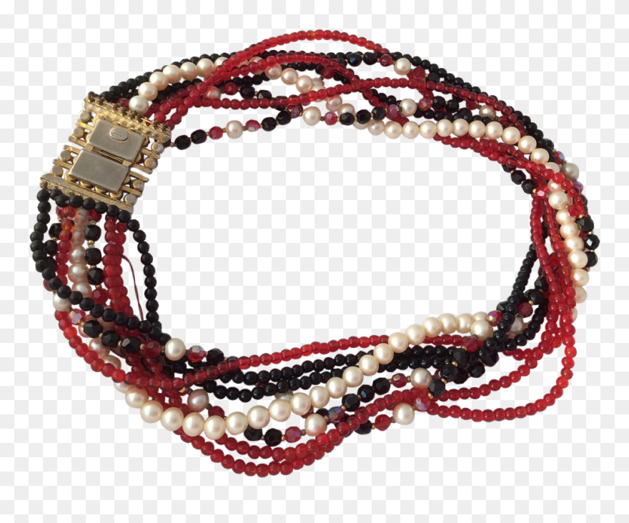 Christian Dior 1964 Amazing Collar Necklace - Bead Clipart